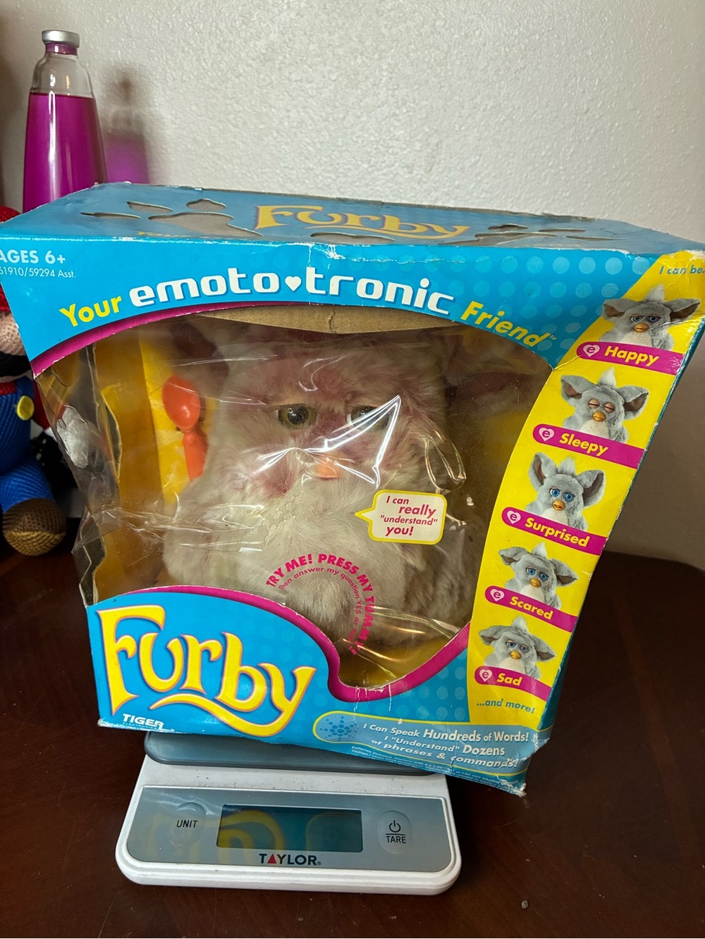 Hasbro Tiger Electronics 2005 Emototronic Furby Cranberry Cookie In Box UNOPENED